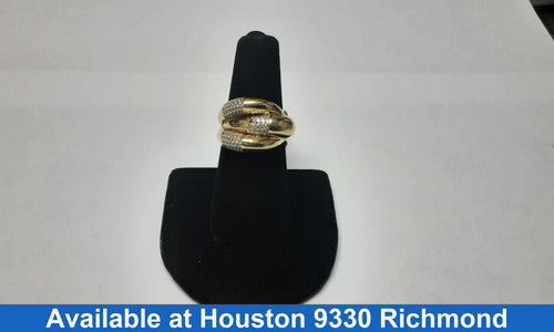 Women's Ring - Yellow Gold 14k (.585) 4.7 grams Size 7