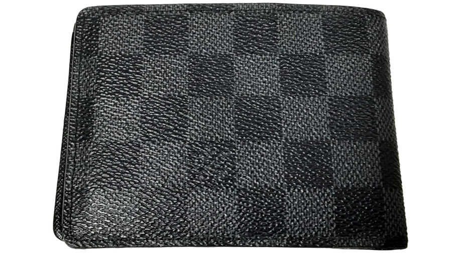 Louis Vuitton Slender Wallet Black Wallet