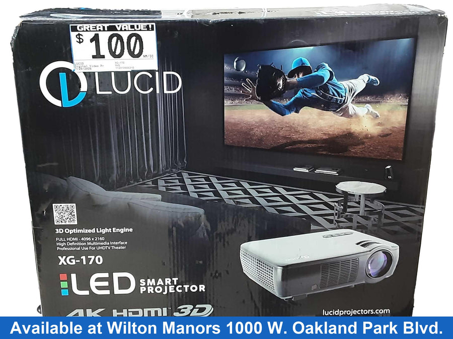 Lucid Xg-170 Gray Home Media Projector