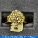 Women's Ring - Yellow Gold 10k (.417) 3 grams Size 7