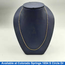 Rope Chain - Yellow Gold 14k (.585) 3.2 grams 24 inch