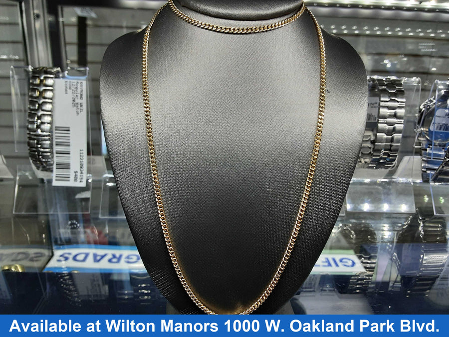 Chain - Yellow Gold 10k (.417) 6.5 grams 21 inch