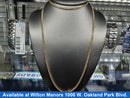 Chain - Yellow Gold 10k (.417) 6.5 grams 21 inch