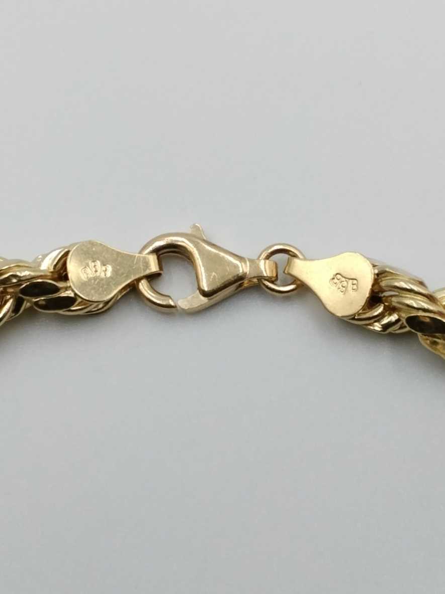 Rope Chain - Yellow Gold 10k (.417) 19 grams 24 inch