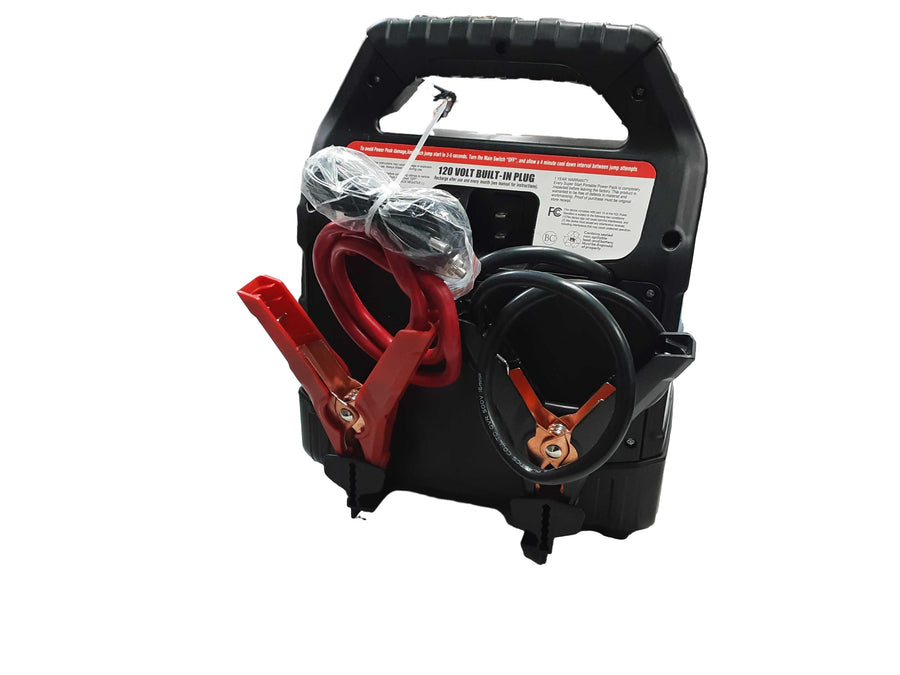 Super Start 1000 Peak Amps Black Battery Booster / Jumper