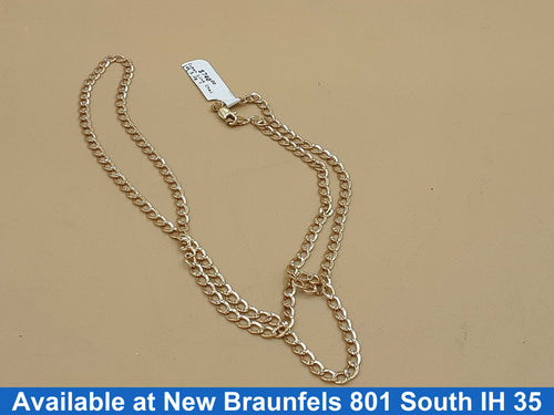 Cuban Link Chain - Yellow Gold 14k (.585) 5.2 grams 24 inch