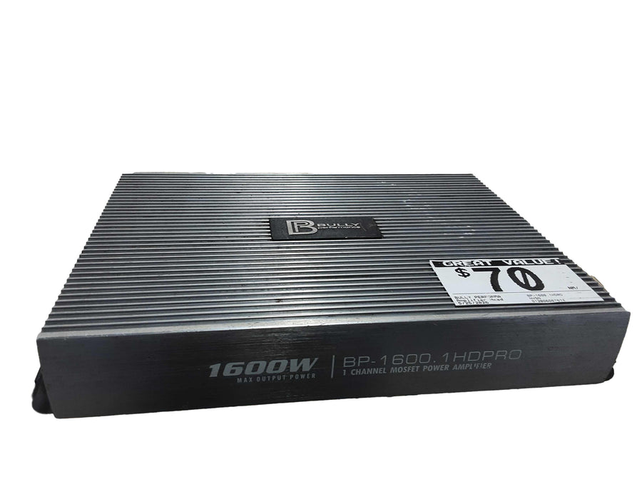 Bully Performance Audio Bp-1600.1hdrd Gray Generic Amplifier Head