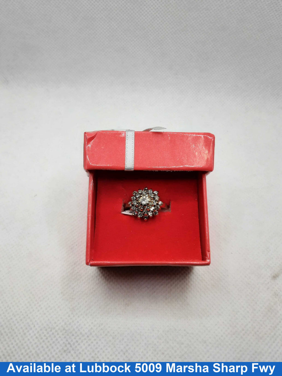Women's Ring - Yellow Gold 10k (.417) 3.6 grams Size 7