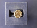 Men's Ring - Yellow Gold 10k (.417) 2.2 grams Size 7