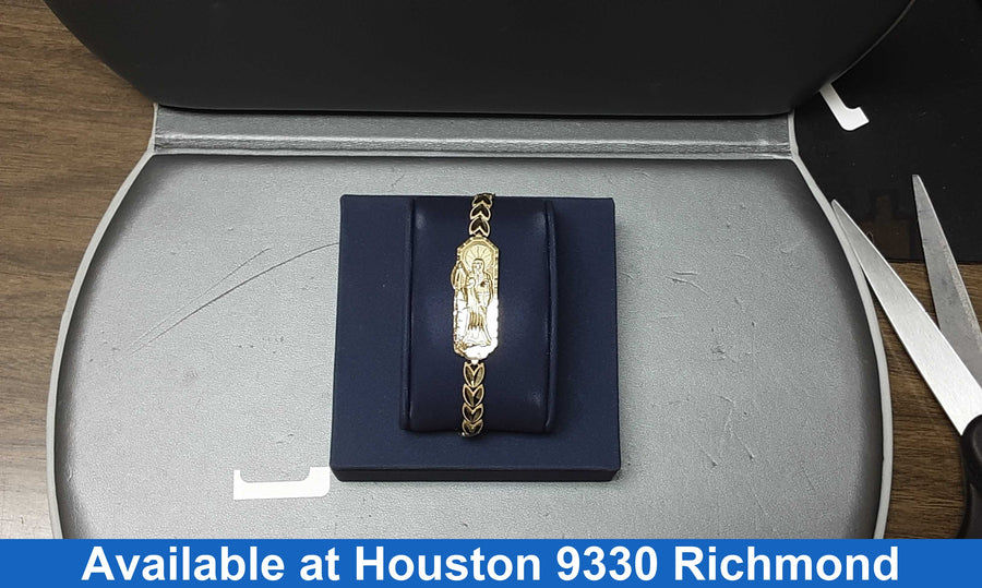ID Bracelet - Yellow Gold 14k (.585) 7.9 grams 6 inch