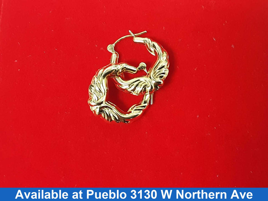 Shrimp Earrings - Yellow Gold 14k (.585) 1.5 grams