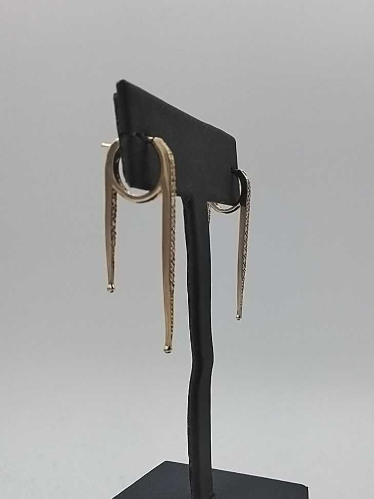 Jacket Earrings - Yellow Gold 14k (.585) 4.3 grams