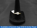 Women's Ring - Solitaire - Yellow Gold 14k (.585) 2 grams Size 8.5