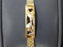 Bracelet - Tricolor Gold 14k (.585) 6.9 grams 7 inch