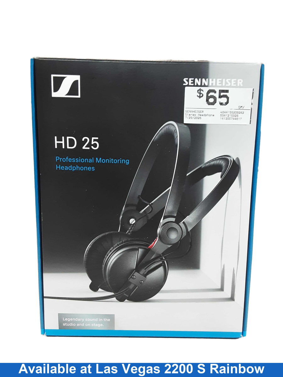 Sennheiser 4044155209242 Black Stereo Headphone