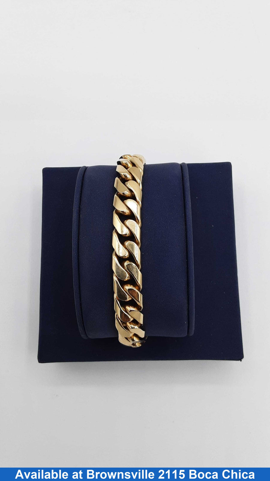 Cuban Link Bracelet - Yellow Gold 10k (.417) 60.2 grams 9 inch
