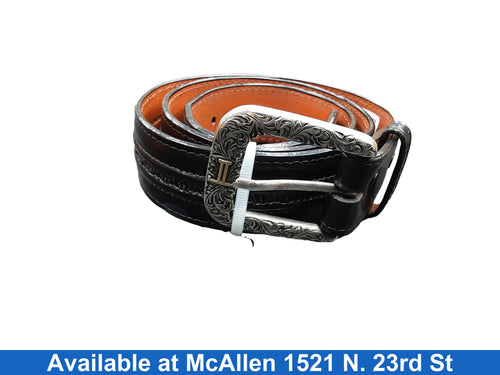 Lucchese W2201h Black Belt / Buckle