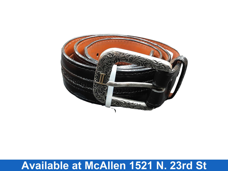 Lucchese W2201h Black Belt / Buckle