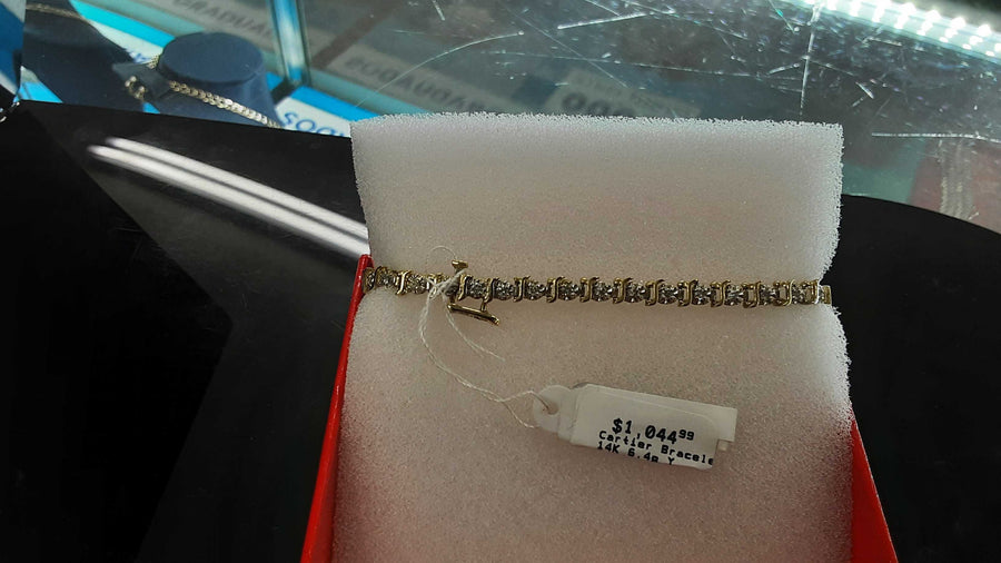 Bracelet - Yellow Gold 14k (.585) 6.4 grams 7 inch