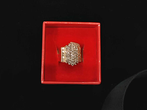 Women's Ring - Yellow Gold 14k (.585) 9.5 grams Size 6