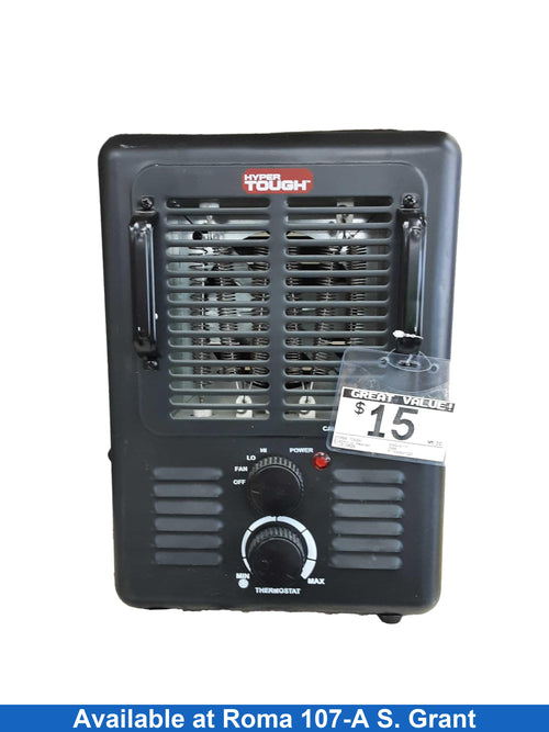Hyper Tough Shag-g11f Black Space / Room Heater