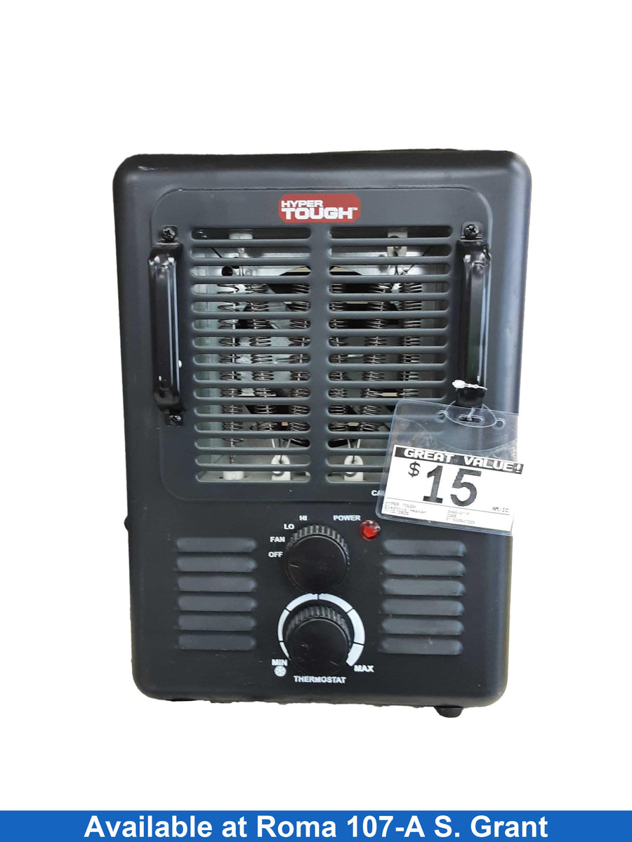 Hyper Tough Shag-g11f Black Space / Room Heater