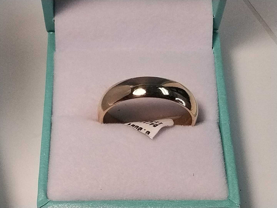 Ring - Wedding Band - Yellow Gold 22k (.917) 8.5 grams Size 11.5