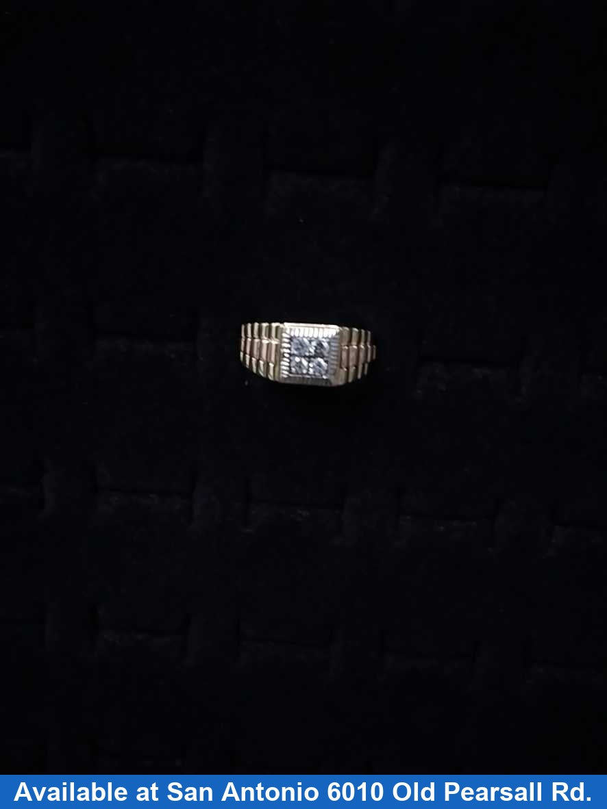Men's Ring - Yellow Gold 10k (.417) 6.5 grams Size 20