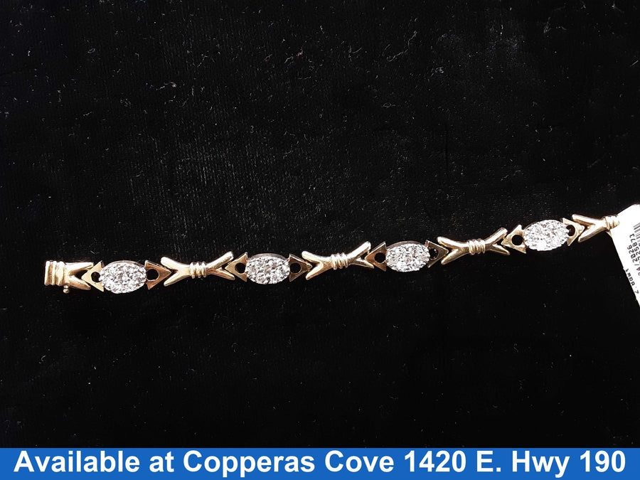 Bracelet - Yellow Gold 10k (.417) 11.4 grams 7 inch