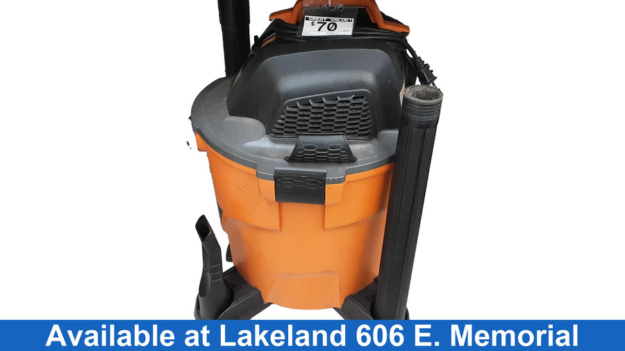 Rigid Hd12000 Orange Wet / Dry Vacuum