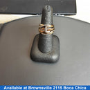 Ring - Wedding Set - Yellow Gold 10k (.417) 5.2 grams Size 20