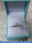 Ring - Engagement Set - Yellow Gold 14k (.585) 2.6 grams Size 8