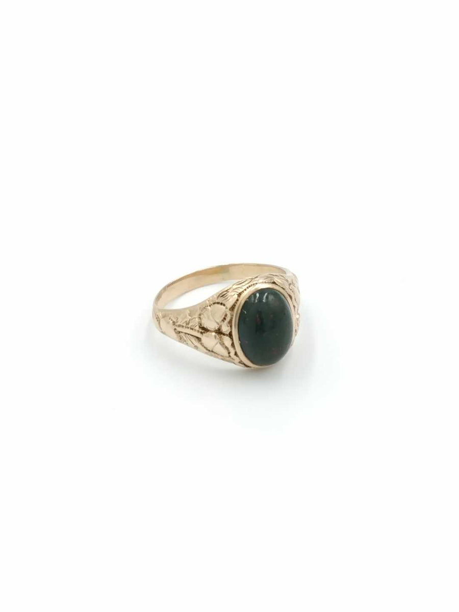 Women's Ring - Yellow Gold 10k (.417) 5.2 grams Size 10.5