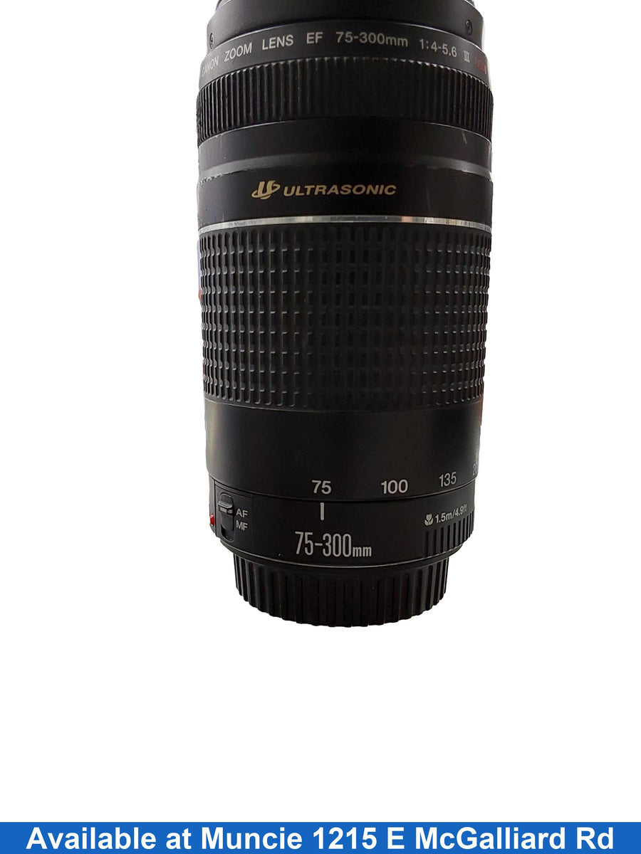 Canon 75-300 Black Photographic Lens