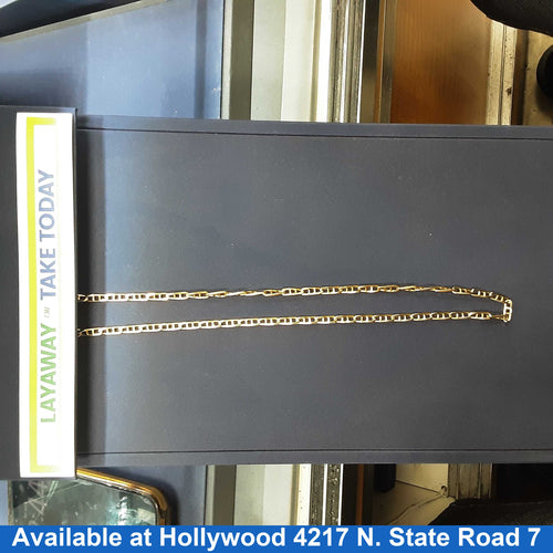 Gucci Chain - Yellow Gold 14k (.585) 18.8 grams 20 inch