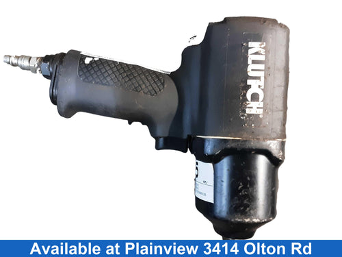 Klutch 47910 Black Pneumatic Impact Drill