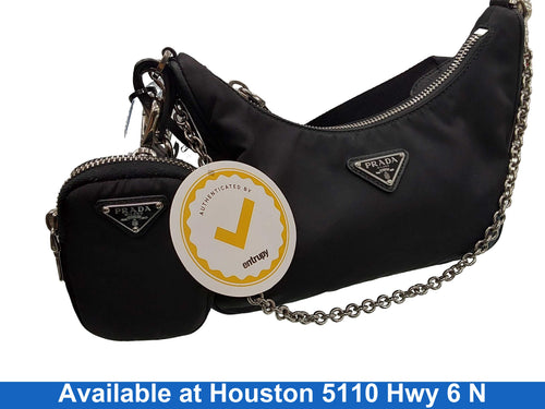 Prada 42 Black Purse / Handbag