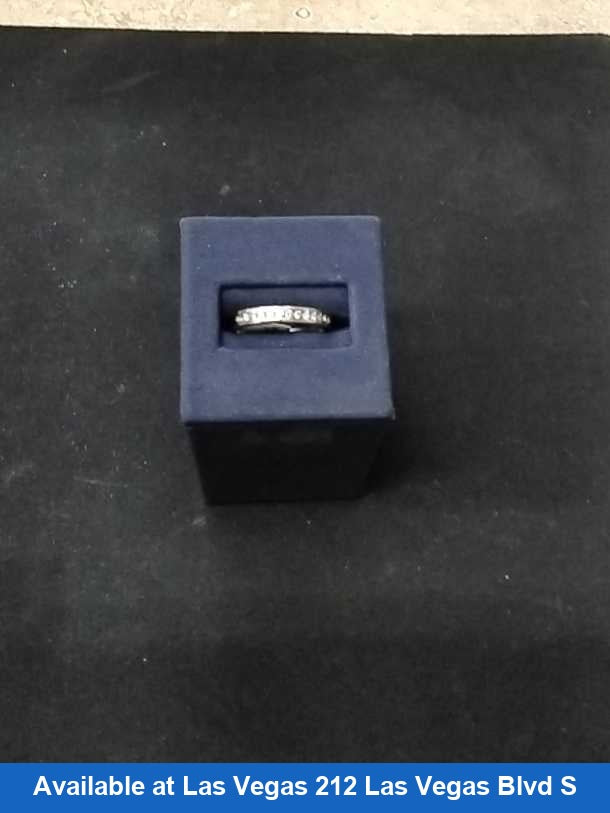Women's Ring - White Gold 14k (.585) 3.4 grams Size 20