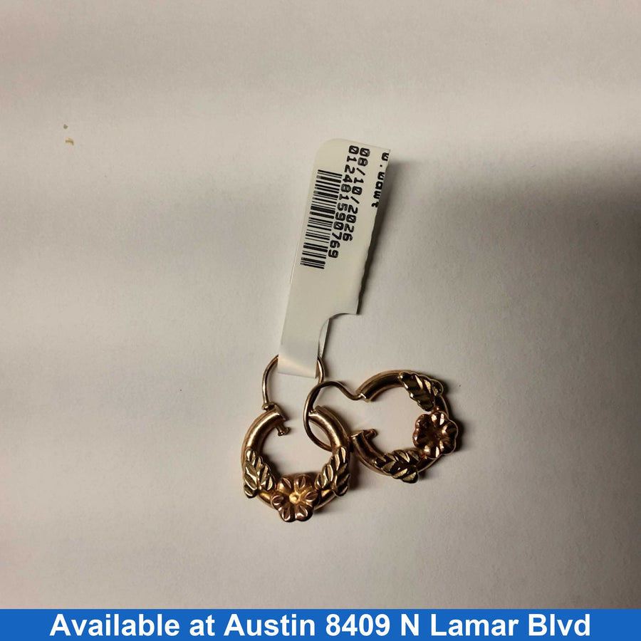Bangle Earrings - Black Hills Gold 10k (.417) 1.7 grams