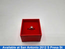 Women's Ring - Solitaire - White Gold 14k (.585) 1.9 grams Size 20