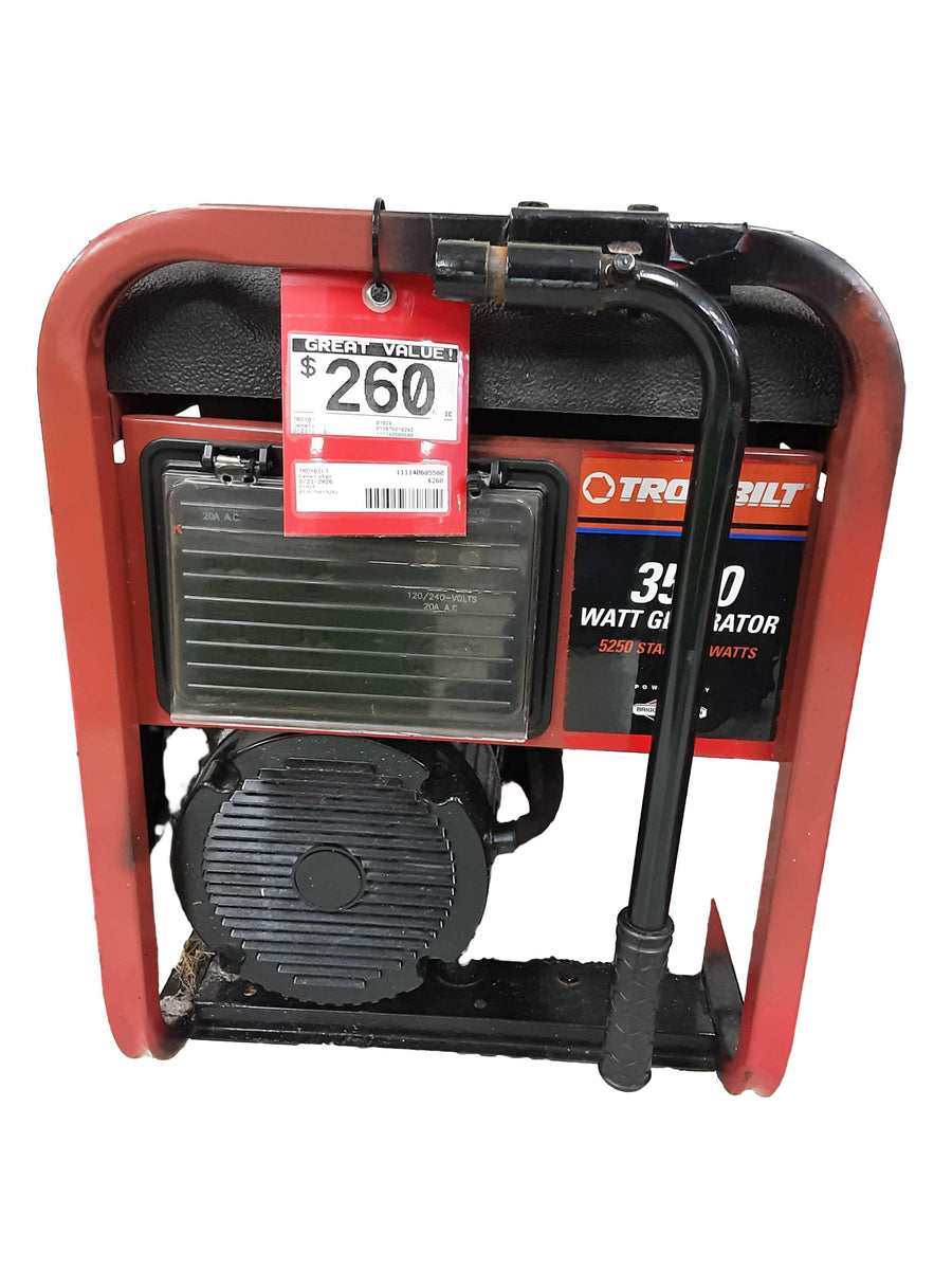 Troybilt 01924 Red Generator