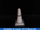 Women's Ring - White Gold 14k (.585) 4.7 grams Size 8