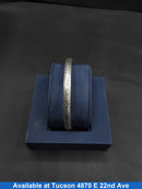 Bangle Bracelet - Silver 9 grams 8 inch