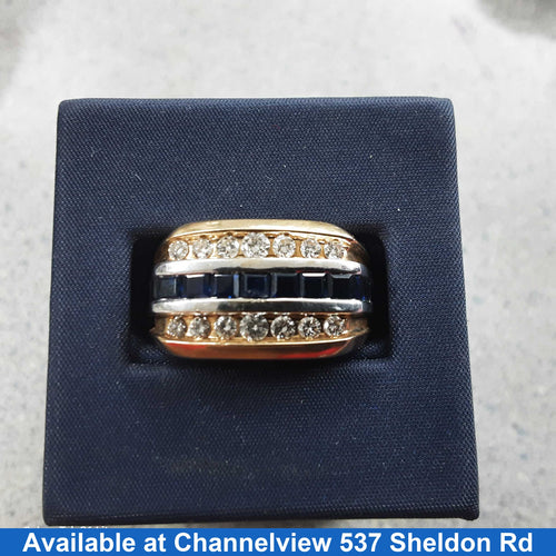 Men's Ring - Yellow Gold 10k (.417) 12.9 grams Size 11