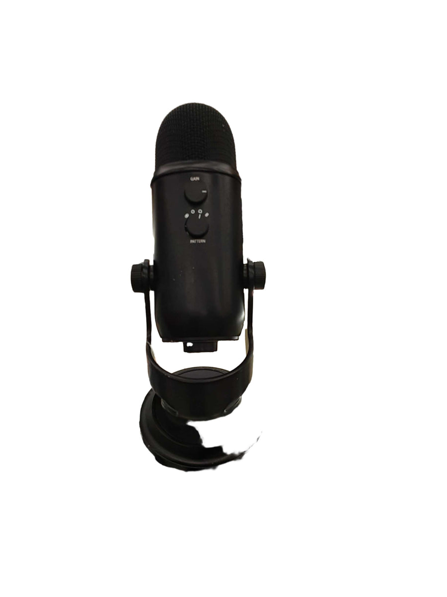 Blue 888-000322 Black Corded Microphone