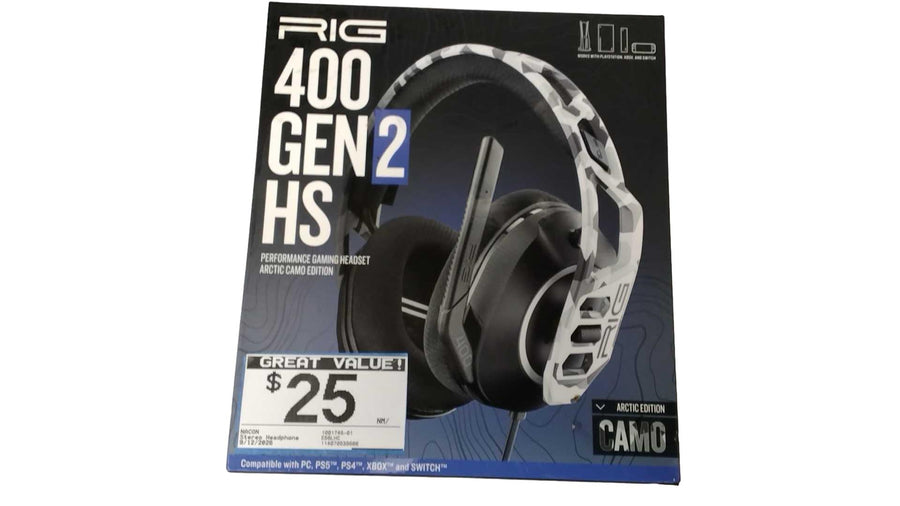 Nacon 1001746-01 Camo Stereo Headphone
