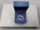 Ring - Engagement Set - Silver 2.7 grams Size 4.5