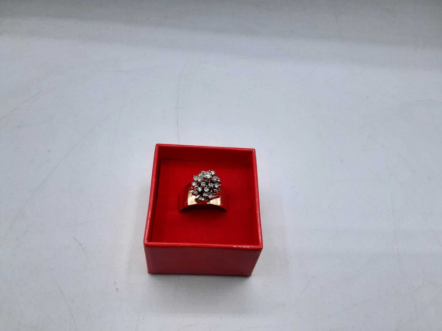 Women's Ring - Yellow Gold 10k (.417) 11.3 grams Size 10