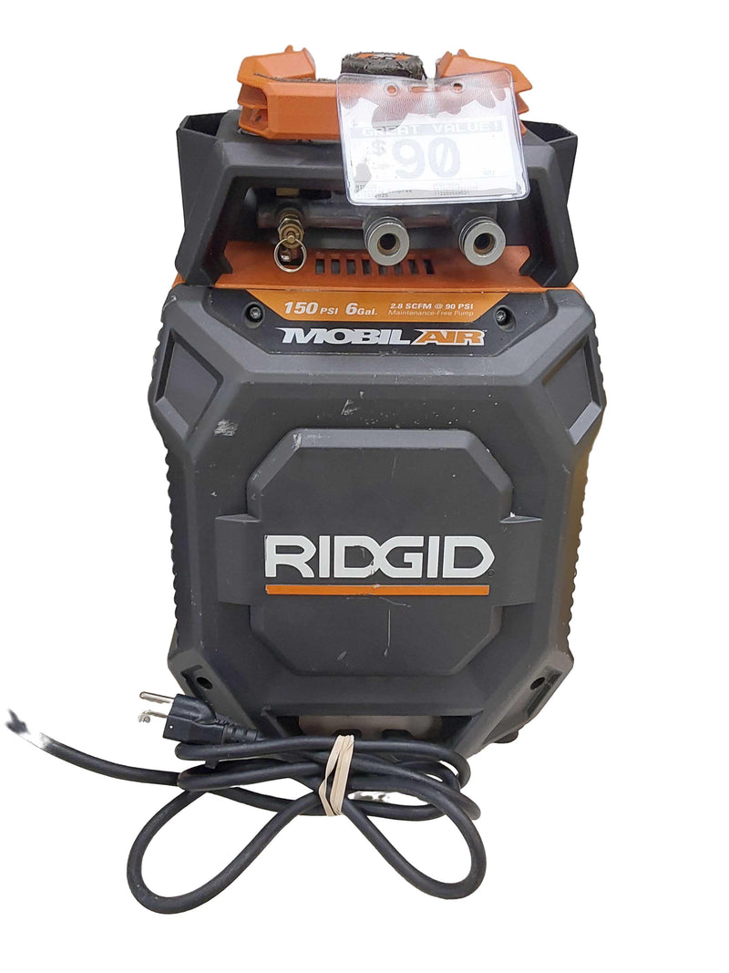 Ridgid 0f60150hv Gray Electric Compressor
