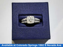Women's Ring - White Gold 14k (.585) 3.9 grams Size 8